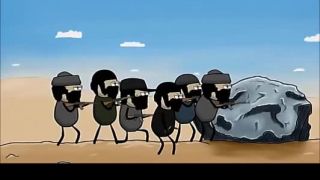USA vs. Islamský štát (krátky animák)