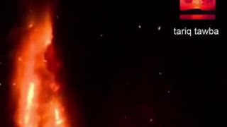 Ďalšie video požiaru hotela v Dubaji