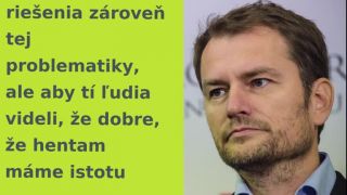 Matovič a Procházka o Kotlebových 16%