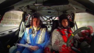 Vinaři na rallye.Z kokpitu.