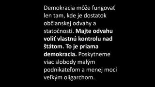 Marika Ritomská, volebná liderka PD proti skorumpovaným súdo