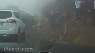 Slovinsko zažilo jednu z najhorších reťazových havárii