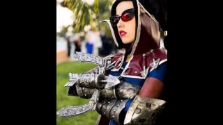 Kosplej z league of legends - Vayne a Fiora