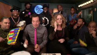 Adele "Hello" (w/Classroom Instrumets) Jimmy Fallon
