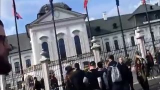 Demonštrácia klamárov a podvodníkov Bratislava 27 Mája 2015