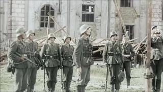Farebné zábery z druhej svetovej vojny