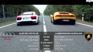 Audi R8 vs. Lamborghini Huracan