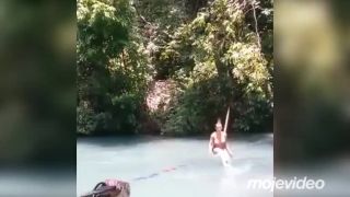 Najlepšie sa cíti na slackline