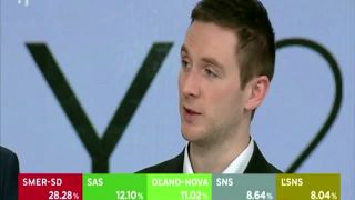 Milan Uhrík v RTVS (deň po voľbách  6 3 2016)