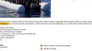 Extrémistu Dávid Kúrňava   ktorý sa preslávil inzerátom n