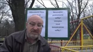 Opľúvanie Ústavy voličmi.