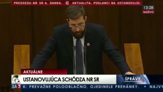Marián Kotleba (LSNS) v NRSR 23.3.2016