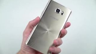 Test nožom a kladivom na Samsung Galaxy Note 5