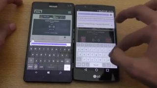 Microsoft Lumia 950XL vs LG G4 - Test rýchlosti