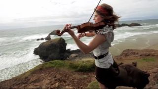 Taylor Davis  - Last of the Mohicans Theme on Violin - D. Videos