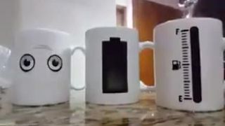 Hrnčeky reagujúce na teplo