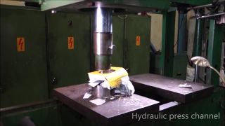 Hydraulický lis našiel ťažkého súpera