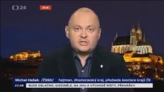 Rozhovor s hejtmanom Haškom na ČT24