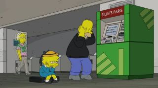 Homer vs automat na listky