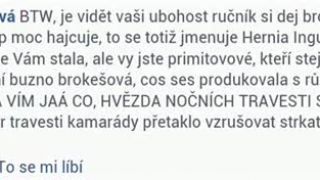 Jaroslava Brokešová si z nadávek nic nedělá : - )