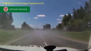 Šofér Volva XC90 bol na policajnú naháňačku dobre priprave