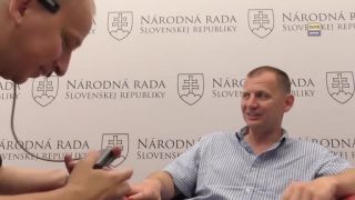 Marián Mišún a Martin Daňo v NRSR