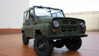 Dokonalá práca modelára UAZ - 469. (2/2)