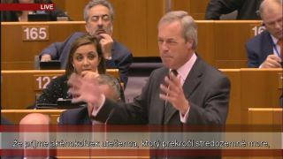 Nigel Farage nakladá europoslancom po Brexite!