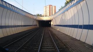 Barrandovská trať - tamvaj. Praha
