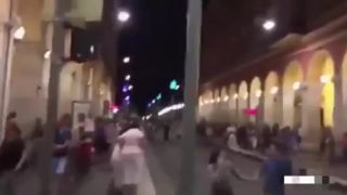 Autentické zábery teroristického útoku v Nice (Francúzko)