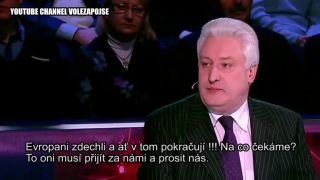 V. Žirinovskij sa raduje z útokov v Európe - Rusko (CZ titulk
