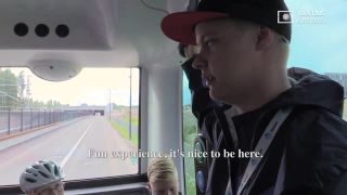 Autonómny autobus EasyMile EZ10 vás povozí v centre Helsínk