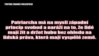 Ruský pravos. patriarcha nazval Slovanov druhoradými.(CZ TIULK