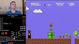 Novy rekord v super mario