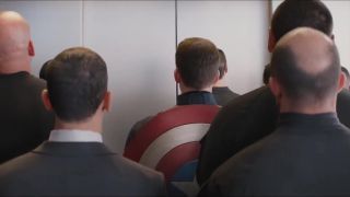Elevator Scene Captain America The Winter Soldier (2014)