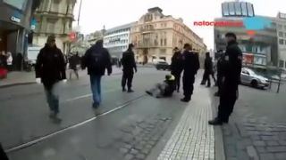 Imigrant vs. polícia (Česko)