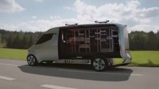 Svetová premiéra výskumného vozidla Vision Van-Mercedes
