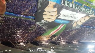 Legia - Dortmund 14.9.2016 - Úvodné choreo
