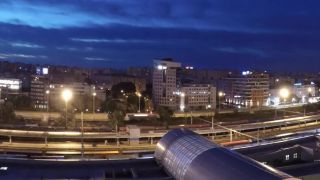 Časozberné video - Úsvit nad Petržalkou