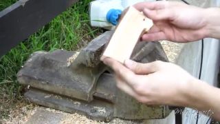 Výroba obranného Noža Karambit z pílového Kotúča