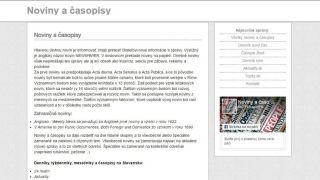 Noviny a Časopisy