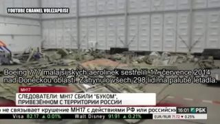 MH17 bol zostrelený raketou BUK dovezenou z Ruska (CZ titulky)
