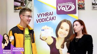 Poznáme ďalšieho výhercu vodičáku!
