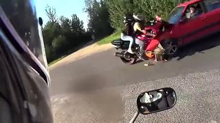 Ten najhorší sen každého motorkára (Bielorusko)