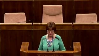 VYSTÚPENIE V ROZPRAVE z 20. 10. 2016 Natália Grausová ĽSNS