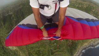 Extrémny paragliding (Azorské ostrovy)