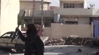 Strety medzi bojovníkmi ISIS a irackou armádou