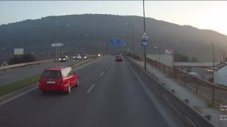 Krava za volantom