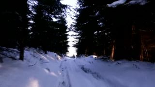 Zostup z Javoroveho vrchu 2016 - 12 - 07