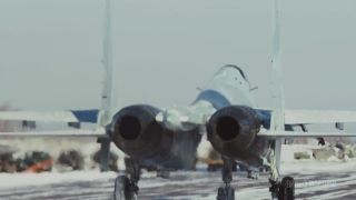 Akrobatická skupina Sokoly Ruska na stíhačkách Su - 30SM